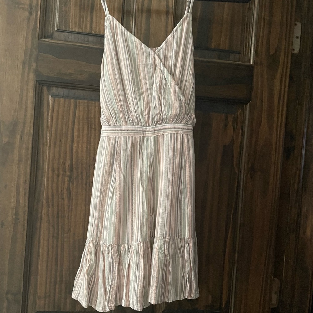 NWT. Women’s American Eagle Striped Romper/Dress. Size: Small